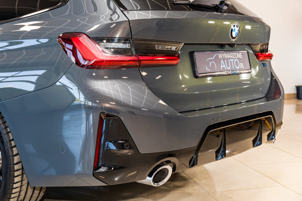 Glinkowanie lakieru BMW serii 5 w studiu Prime Auto Care w Szczecinie